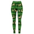 thumbnail image 2 of Gibobby Leggings deportivos mujer Leggings de cintura alta con estampado de confort casual para mujer Leggings de Navidad de moda(U,XG), 2 of 5