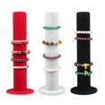 thumbnail image 2 of Soporte de exhibición vertical de joyería de terciopelo YONGSHENG para reloj Negro, 2 of 4