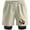 Beige, variant on Keyshia Cole The Way It Is 20th Anniversary Tour Sweatshorts Women Men Short Basketball Pants Outdoor Sportwear