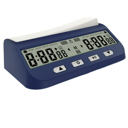 Portable Chess Clock With 5 Tournament Modes, Adjustable Sound & Step Counter Compact Game Timer photo Portable Chess Clock With 5 Tournament Modes, Adjustable Sound & Step Counter Compact Game Timer