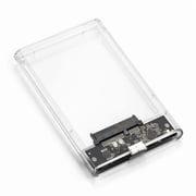 USB 3.0 External Hard Drive Enclosure 2.5 Inch SSD External Hard Drive Case HDD Enclosure Clear Harddisk Boxs