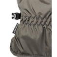 thumbnail image 6 of Isotoner Mens Smart Dri Fleece Lined Touch Screen Winter Gloves Gray L, 6 of 7