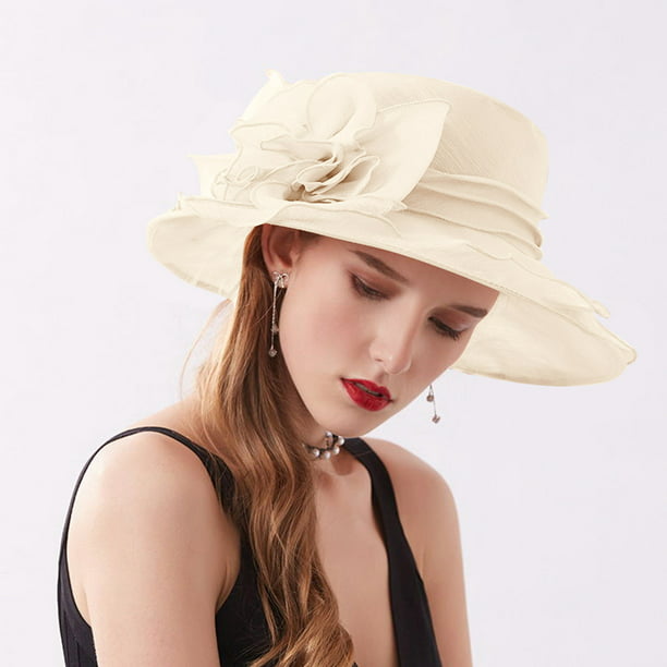 nsendm Male Hat Adult Desert Hat Womens Summer Dress Hat Wide Leaf
