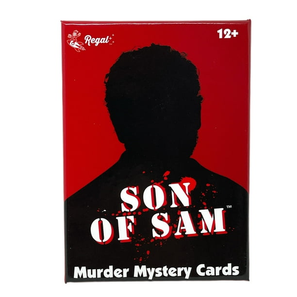 Juego de mesa Regal Son of Sam Murder Mystery Cards 54 piezas