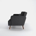 thumbnail image 4 of Artdeco Home - Tacoma Convertible Sofa Charcoal, 4 of 5