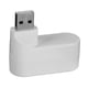 thumbnail image 2 of Mini divisor giratorio de 3 puertos USB Hub U Disk Reader para PC (USB 2.0 blanco), 2 of 6