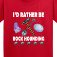 thumbnail image 4 of Inktastic Rock Hounding Rock Collector Youth T-Shirt, 4 of 5
