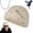 A1, variant on Distressed Knit Beanie with Safety Pin & Metal O-Ring