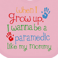 thumbnail image 4 of Inktastic Paramedic Like Mommy Boys or Girls Baby Bib, 4 of 4