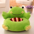 thumbnail image 3 of Cover Arm Cover Plush Seat for Kids Cute animal pattern , Frog( Green), 3 of 8