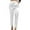 White, variant on Women's Satin Silky Dress Casual Elastic High Waist Stretch Elegant Pants Trousers Loose Lounge Trousers