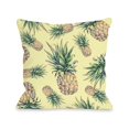 thumbnail image 1 of One Bella Casa 74993PL18 Oreiller Imprimé Ananas d'Été de 18 x 18 Po - Multicolore, 1 of 1