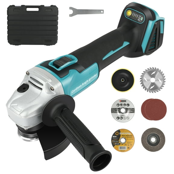 Huajiang Tech Cordless 125 mm 20V Angle Power Grinder 9000 RPM