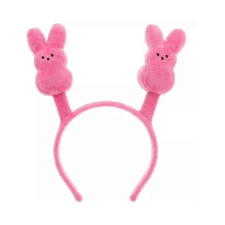 Peeps Plush Bunny Headband Pink, 9.5 in x 11 in