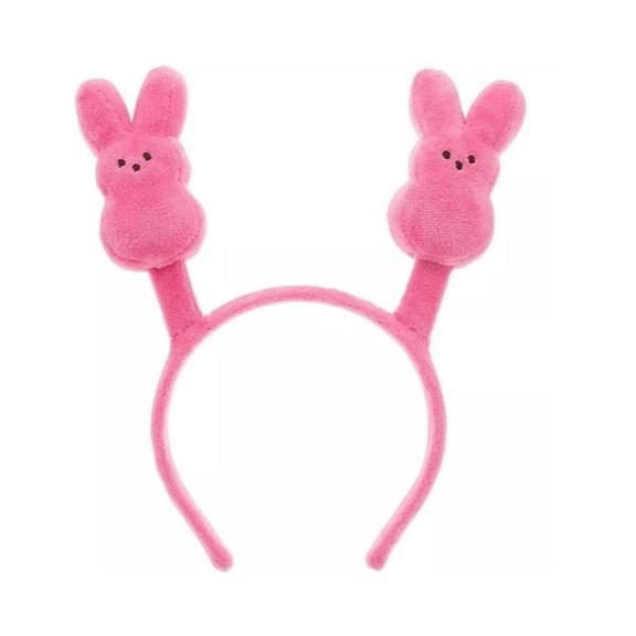 Peeps Plush Bunny Headband Pink, 9.5 in x 11 in