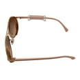 thumbnail image 4 of Isaac Mizrahi Metal Women's Rose Gold Aviator Sunglasses, 4 of 5