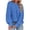 Blue, variant on CQONEPT Sweaters for Women Long Sleeve Crewneck Knit Pullover Loose Fit Comfy Jacquard Scoop Sweater 2024 Fall Winter Warm Solid Knitted Tops Blouse Red S-XXL