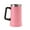 Pink, variant on HomeLife 24oz/700ML Beer Stein Double Wall Insulation Stainless Steel Coffee Mug Thermal Tumbler for Hot Cold Drinks Big Grip Shatterproof Adventure 6-12 Hours Insulated Drinking Cup