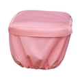thumbnail image 3 of Funda para cesta de bicicleta, funda antipolvo, accesorio para bicicleta, protección de nailon impermeable. Rosa, 3 of 9