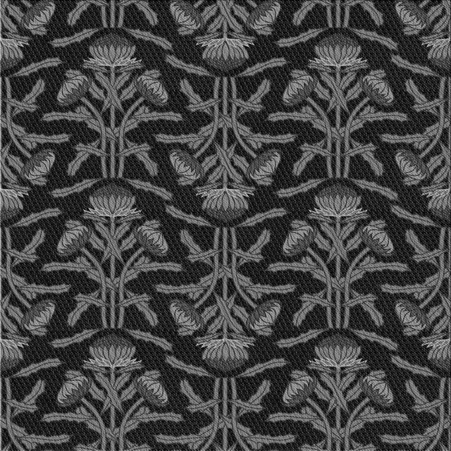 Ahgly Company Tapis d'Intérieur Lavable en Machine Carré Gris Fumé, 6 Pieds Carré