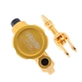 thumbnail image 2 of S SERENABLE Motorcycle Rear Foot Brake Hydraulic Master Cylinder Pump , Golden, 2 of 9