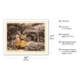thumbnail image 2 of Hula Girls Hawaii - Vintage B&W Historical Photograph c.1930 - Fine Art Matte Paper Print (Unframed) 11x14in, 2 of 4