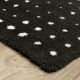 thumbnail image 5 of Oriental Weavers Galileo Area Rug - GAL04 - 7'10" x 10'10" - in Black/ Ivory - Modern Industrial Style, Stain Resistant, Family and Pet Friendly , Dining, Living Room Rug, 5 of 5
