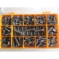 thumbnail image 3 of 260 piezas de tornillos hexagonal tuercas de perno conjunto surtido, tamaño de rosca M5 M6 de material acero inoxidable, cabeza avellanada de Yotijar Tornillo de cabeza hueca, 3 of 9