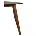 thumbnail image 2 of Sunset Trading 60" Rectangular Mid-Century Wood Dining Table in Danish Walnut, 2 of 4