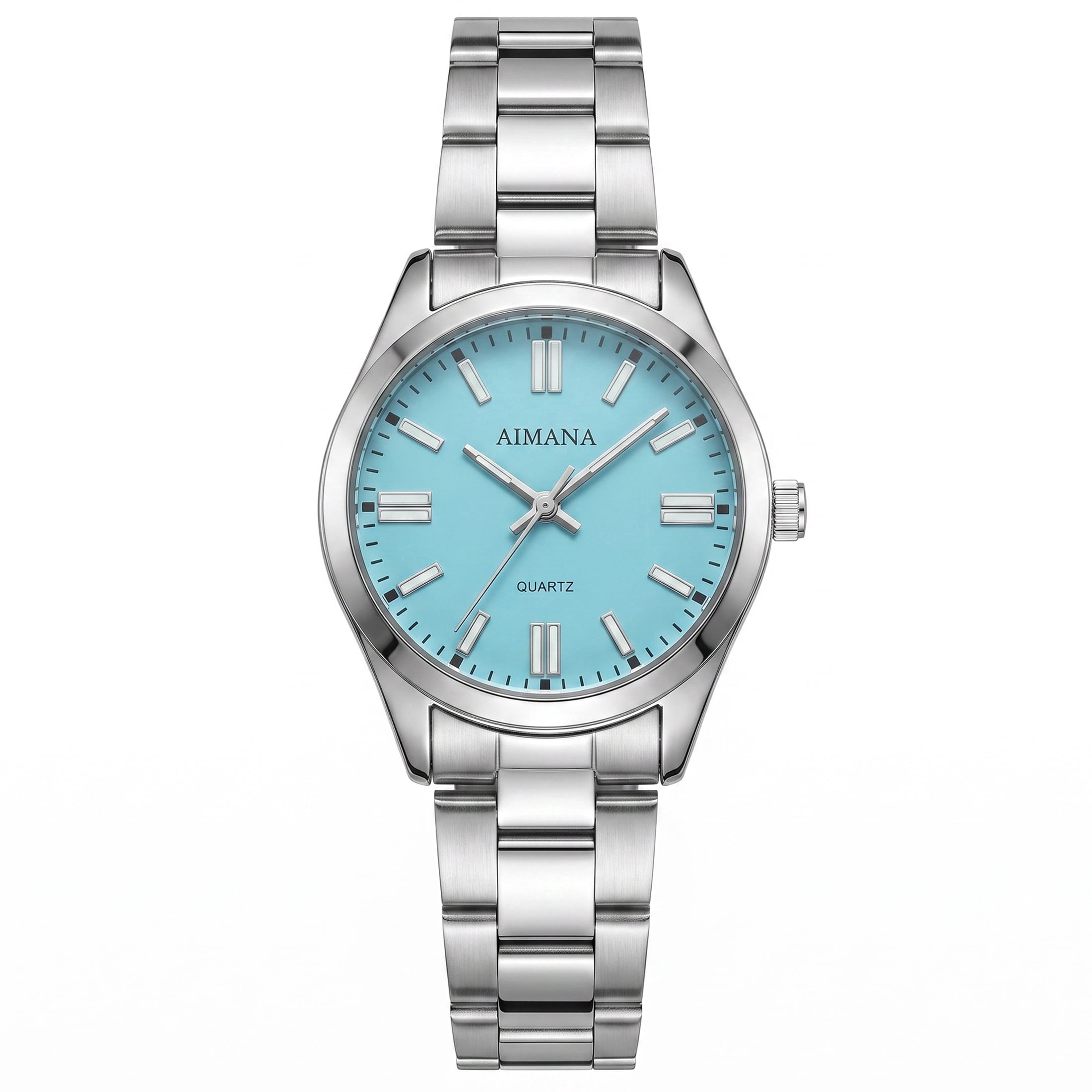 Elgin Gold Oval Dial Analog Watch for Women with Stainless Steel