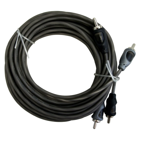 Harmony Audio HA-RCA17 Car Audio 2 Channel Stereo 17 Foot Twisted Pair RCA Cable