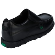 Mens Kickers Fragma Slip Shoe in Black