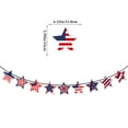 thumbnail image 3 of 4th of July Patriotic Party Decorations Set 4.72in Flag Star Streamers for Independence Day Election Event Indoor Outdoor Decor (Multicolor)​, 3 of 6