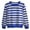 C04-Blue, variant on Hessimy Boys Adaptive Fleece Essentials For Teen Girls Winter Long Sleeve Winter y2k outdoor crewneck stripe sweatshirts pullover (Blue,4-5 Years)
