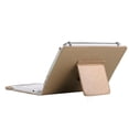 thumbnail image 4 of Clavier Bluetooth 10 Pouces Étui en Cuir PU Support pour IOS Android Windows Tablette (Blanc), 4 of 8
