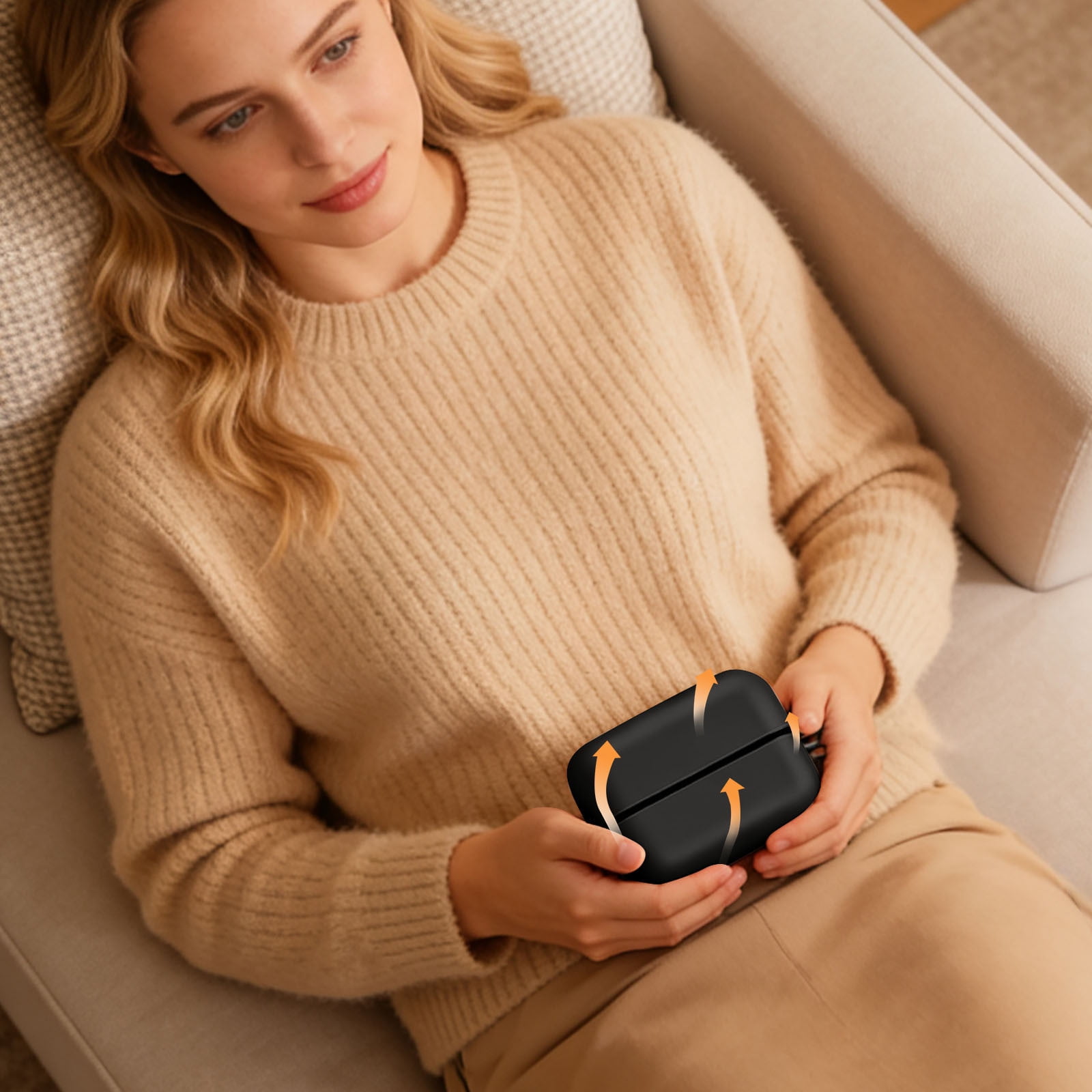Rechargeable Purpose Hand Warmer Portable Mini Heater for Cold Weather Personal Warming