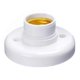thumbnail image 2 of 1/3/5Pcs Round E27 LED Bulb Screw Base Receptacle Halogen Bulb Holder Plastic LED Fixing Holder Converter White Socket Adapter, 2 of 5