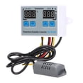 thumbnail image 4 of Controlador De Temperatura Y Humedad De 12 V, Controlador Digital De Temperatura Y Humedad De 10 A De 0 Grados Celsius A 100 Grados Celsius Previene Cambios Drásticos Con Carcasa, 4 of 7