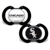 BabyFanatic Officially Licensed Pacifier 2-Pack - MLB Chicago White Sox