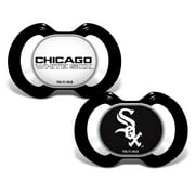 BabyFanatic Officially Licensed Pacifier 2-Pack - MLB Chicago White Sox