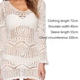 thumbnail image 5 of Vestido largo maxi estampado con escote en V estilo bohemio para mujer de CAROOTU, 5 of 5