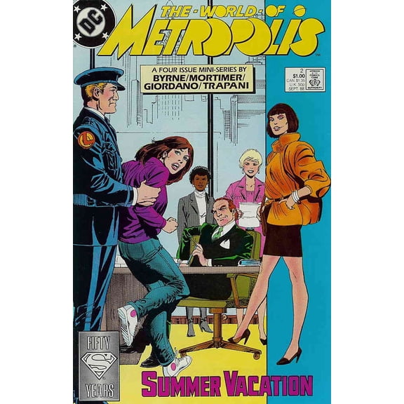 World of Metropolis #2 VF ; DC Comic Book