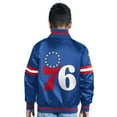 thumbnail image 2 of Youth Royal Philadelphia 76ers Scrimmage Full-Snap Varsity Jacket, 2 of 2