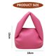 thumbnail image 2 of Lojalitet Bolso de mano con diseño de bolso nube plisado, bolso cruzado de cuero artificial, 2 of 6