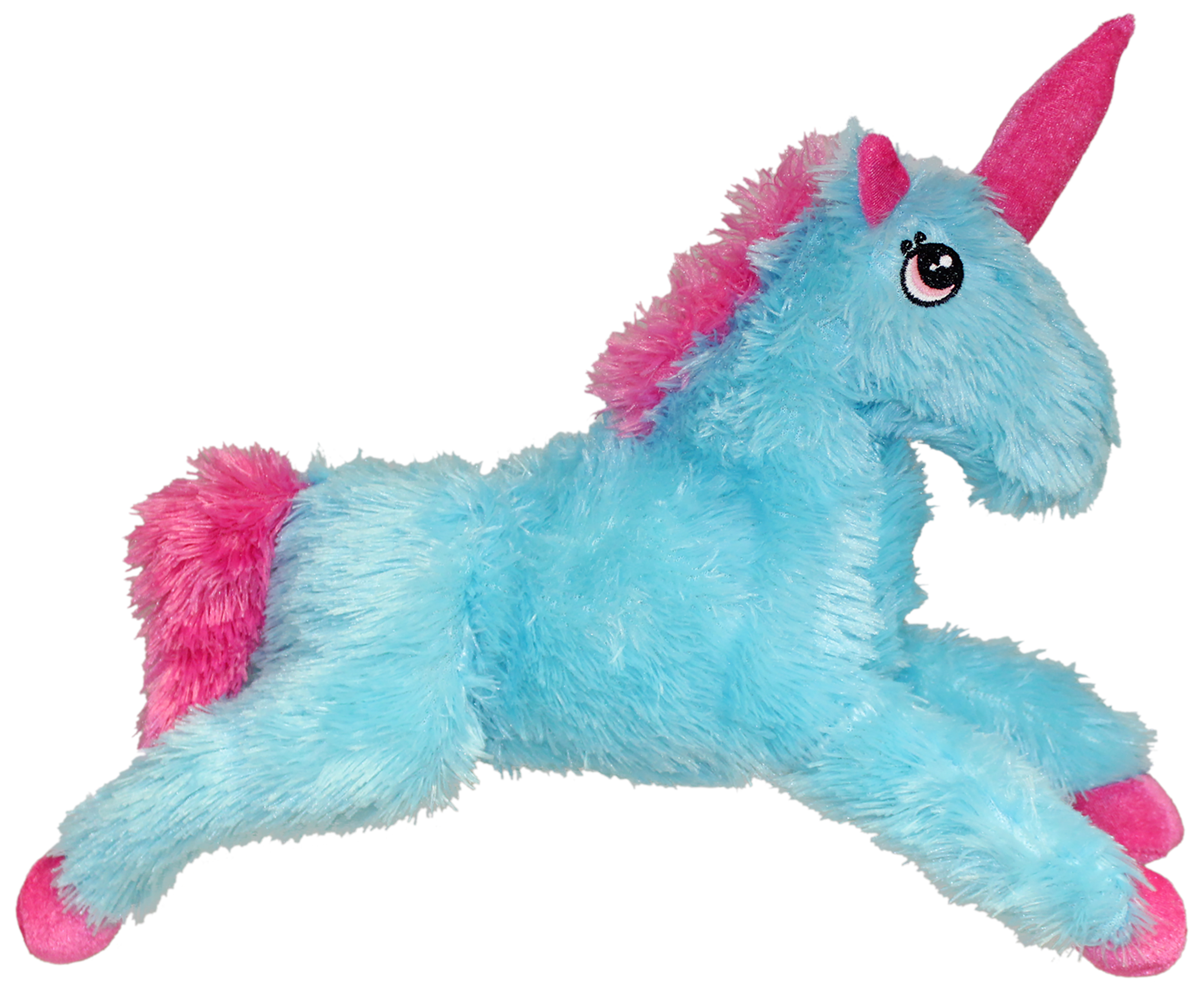 Whimsy & Charm Valentine's Day Sweatheart Love 22" Unicorn Stuffed Animal Plush Toy Soft & Fluffy - Blue - image 1 of 6