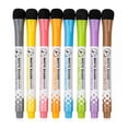 thumbnail image 1 of 8-Color Magnetic Whiteboard Markers with Eraser Cap - Colorful Dry Erase Markers Set for Kids & Calendar Boards, 1 of 5