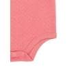 thumbnail image 2 of Garanimals Baby Girl Ruffle Collar Pointelle Bodysuit, Sizes 0-24 Months, 2 of 3
