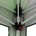 thumbnail image 4 of 10x10 FT Ez Pop Up Canopy Tent, Outdoor Portable Folding Commercial Canopy Tent Heavy Duty, Instant Lightweight Gazebo with Carrying Bag and Adjustable Height for Beach and Party Shelter (Green), 4 of 9