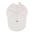 thumbnail image 3 of Disney Mickey Mouse Dad Hat, Silhouette Logo Cotton Adult Men's Baseball Cap, White, One Size, 3 of 5