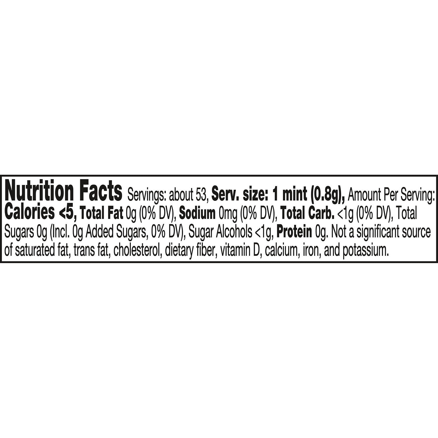 Ice Breakers Snow Cone Flavored Sugar Free Mints, Puck 1.5 oz